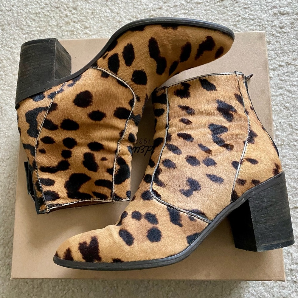 Madewell Calf-Hair Booties
